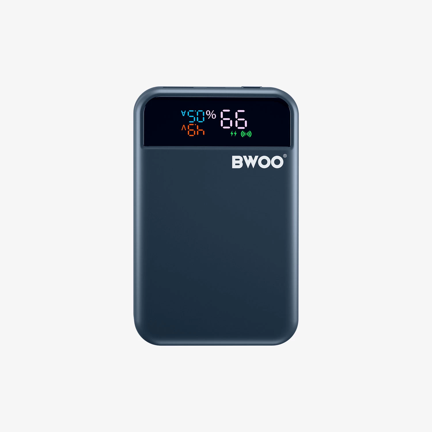 BWOO - BO-P53 Batterie Externe Magnétique Portable 10 000mAh avec Recharge Sans