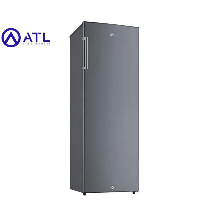 ATL Congélateur Vertical 07 Tirroirs – 247L - 01 Porte - Inox & Silver - ATL-1F3