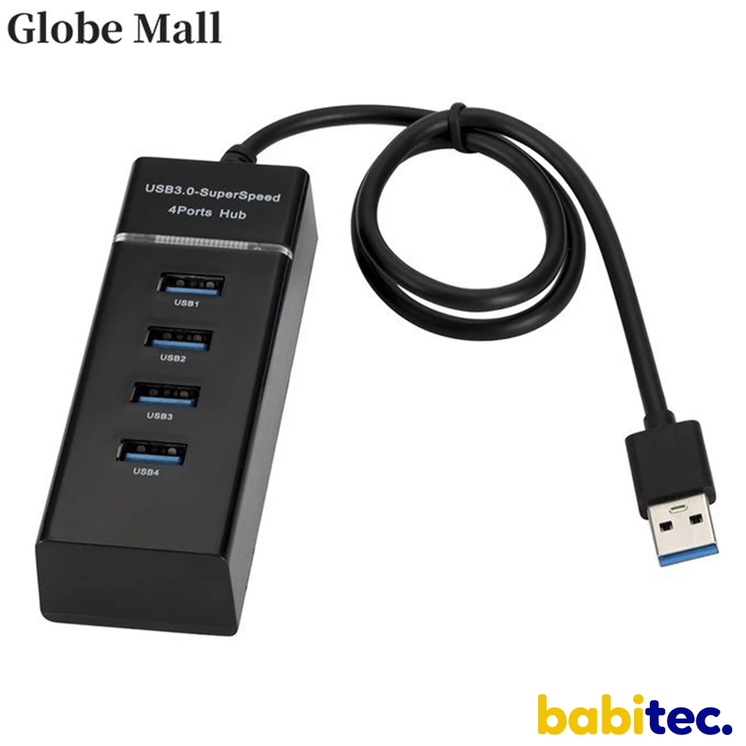 Adaptateur 4 Ports Hi-Speed USB HUB 3.0 Pour Ordinateur Portable