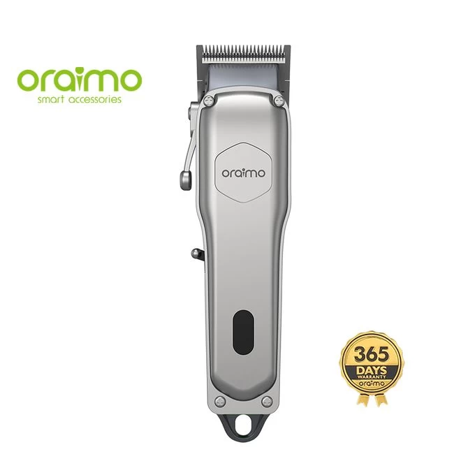 Oraimo Tondeuse A Cheveux Professionnelle - Sans Fil - Gris