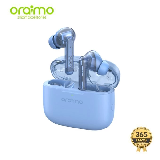 Oraimo OTW-330 - Ecouteur Bluetooth ENC - Bleu