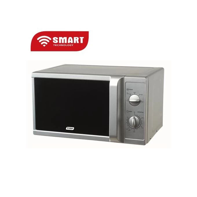 SMART TECHNOLOGY Micro-Onde-STMW-25WS - 25L - 850W - 5 Niveaux - Gris - Garantie