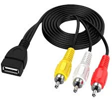 Câble USB vers RCA